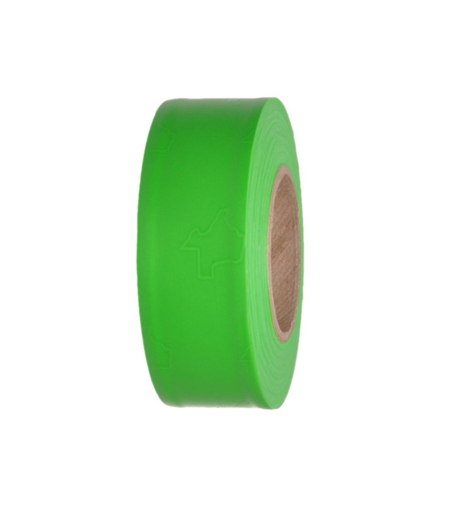 Tytan Non-Adhesive Lime Green Flagging Tape, 1x300